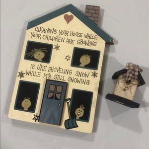 Wood house decorations